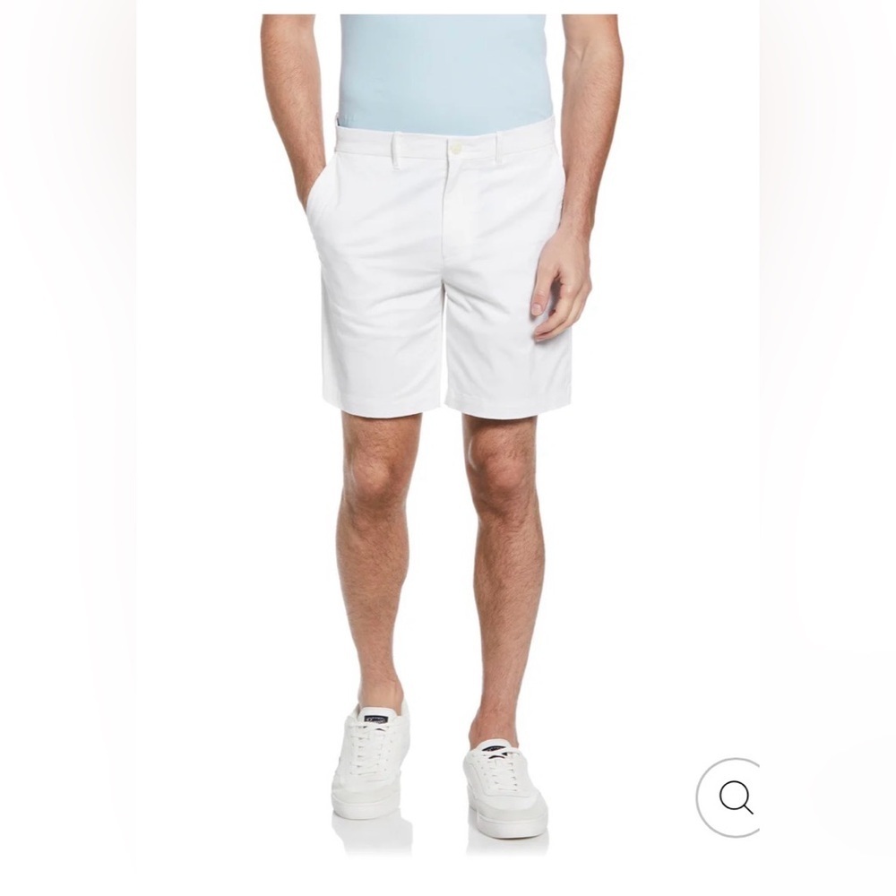 Penguin PREMIUM SLIM FIT STRETCH SHORT White 32